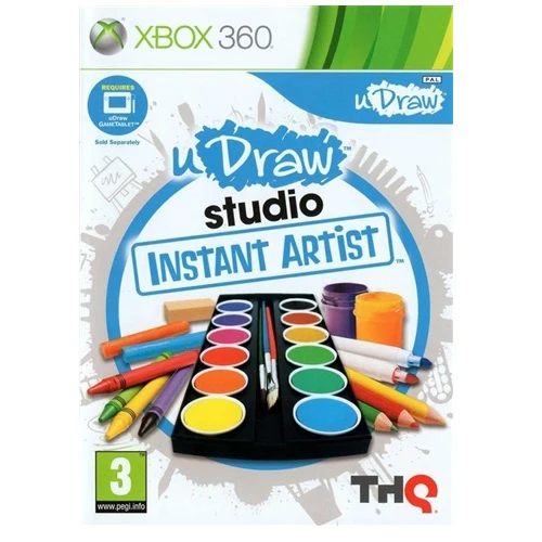 Xbox 360 - U Draw Studio Instant Artist (3) Preowned